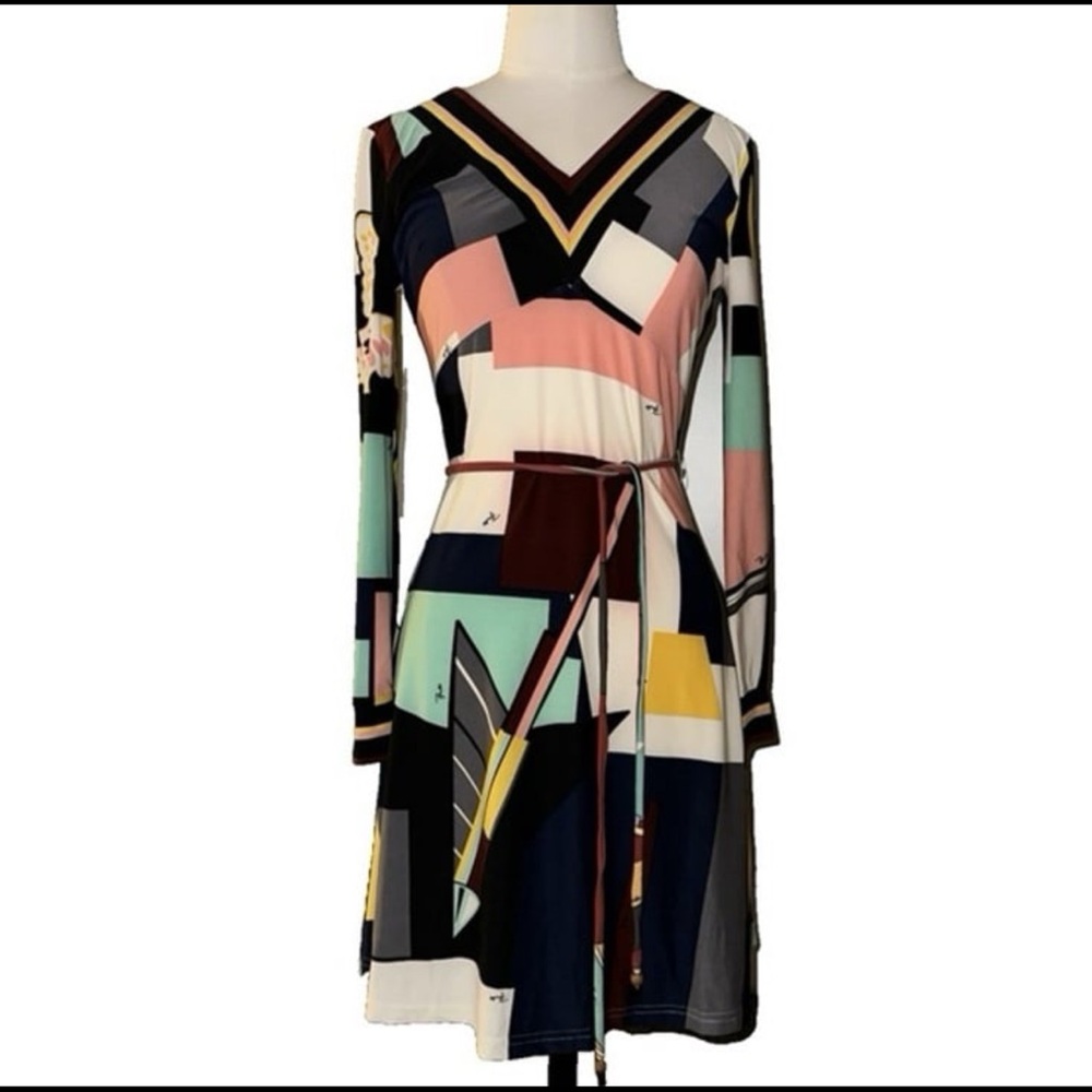 Emilio Pucci Geometric silk Dress